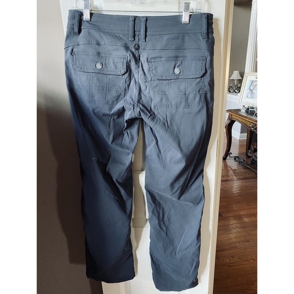 Prana Women’s Roll Up Size 4 Pants Draw String - Picture 2 of 5